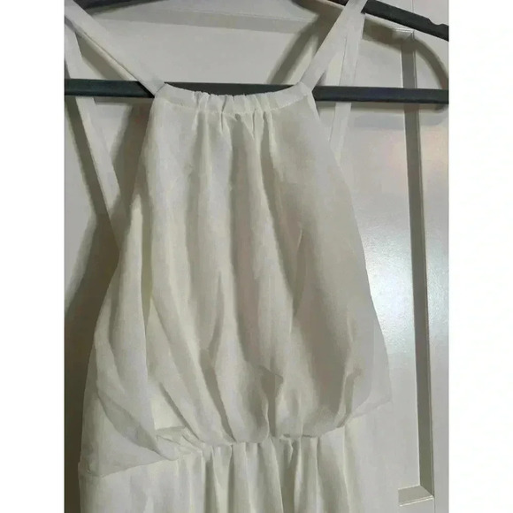 SHOW ME YOUR MUMU Amanda Maxi Dress ~ Wedding Cake Chiffon - XS - NWT - Picture 5 of 7